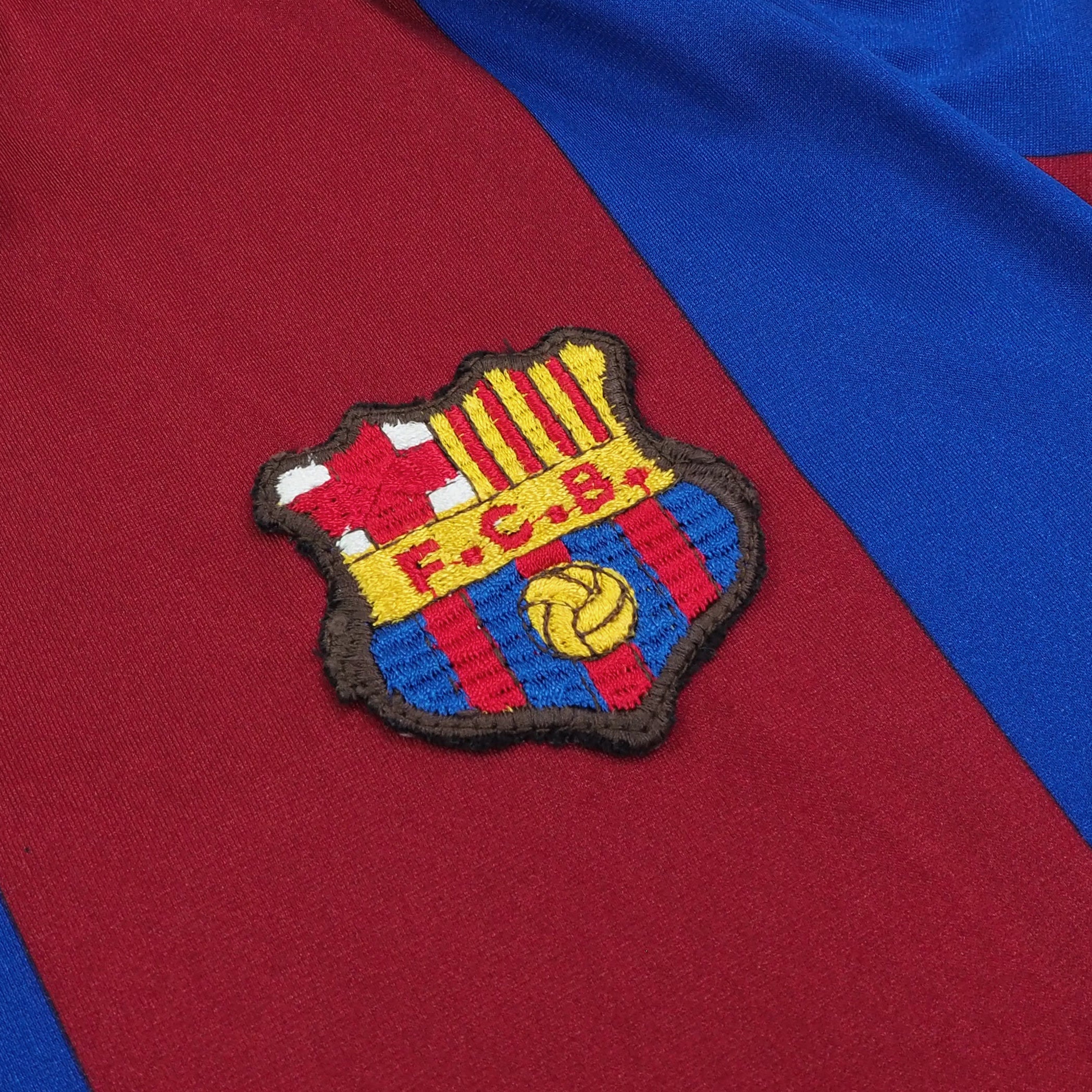 BARCELONA 1982-89 HOME SHIRT - L - Image 3