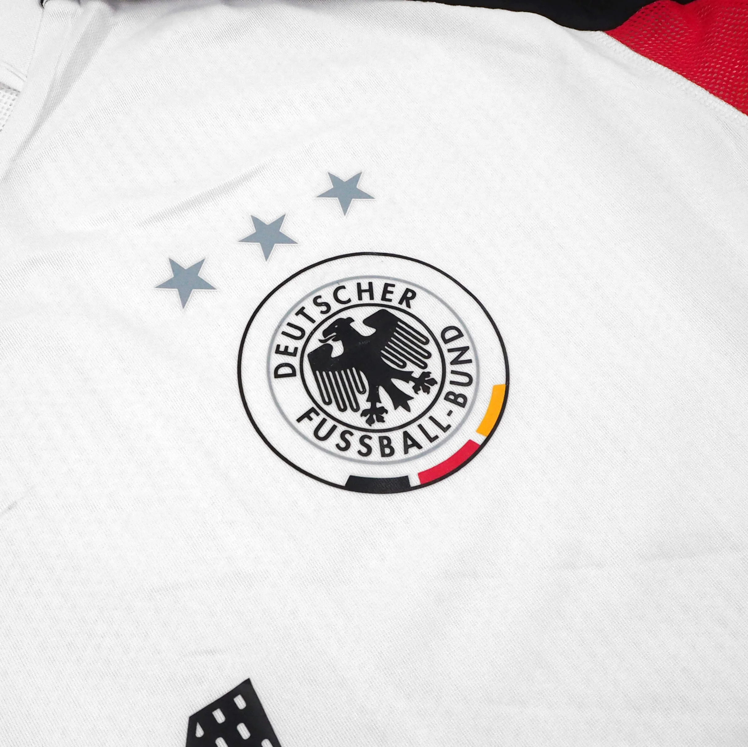 GERMANY 2004-06 MATCH-WORN HOME SHIRT - WÖRNS 4 (v LATVIA) - Image 3