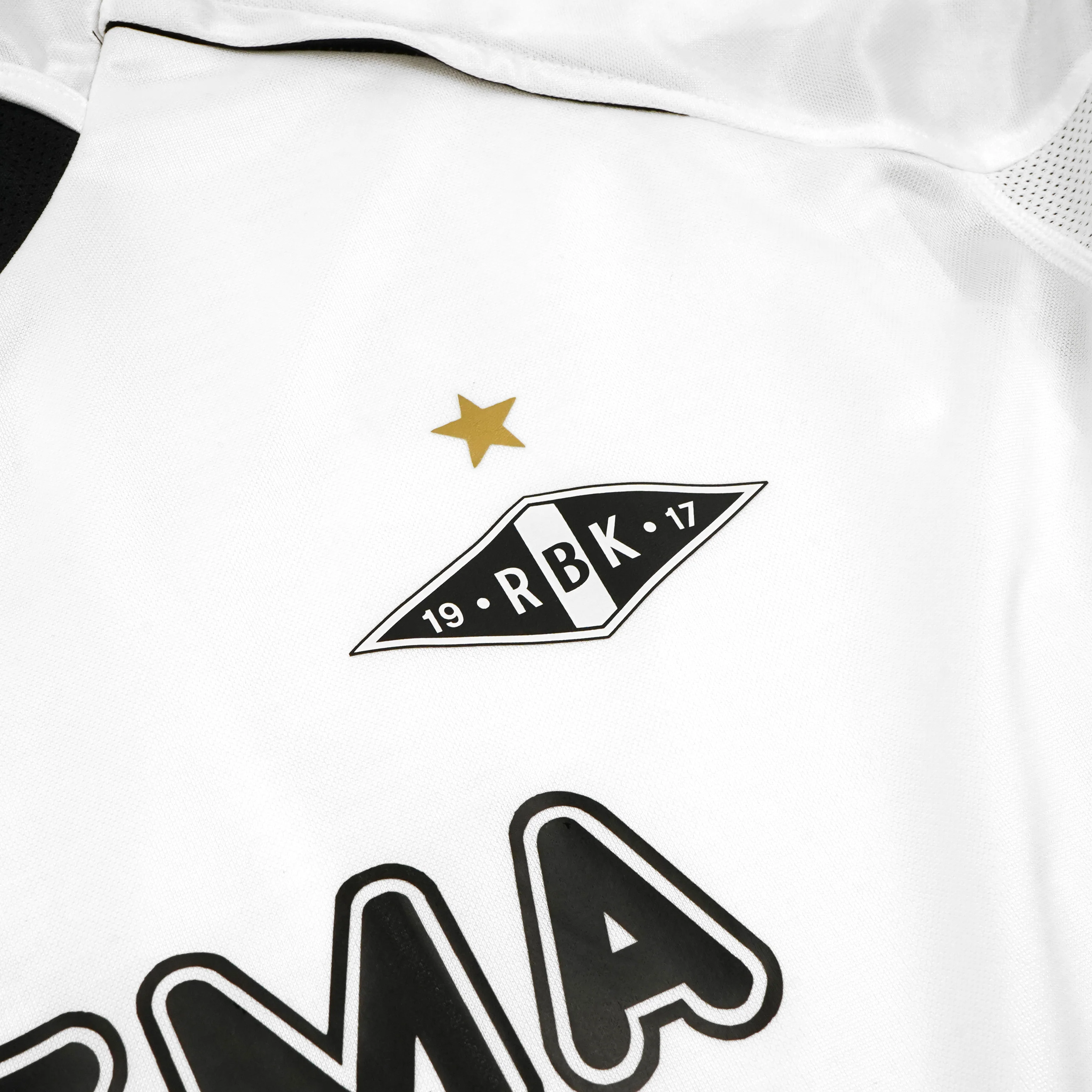 ROSENBORG 2004-05 LONG SLEEVE MATCH-WORN AWAY SHIRT - GEORGE 18 (v PSV) - Image 3